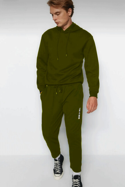Süperlife Erkek Regular Fit Tokyo Baskılı İnce Eşofman Altı