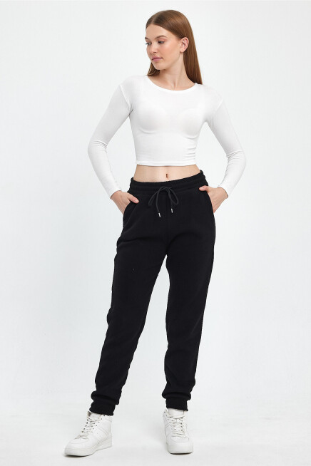 Süperlife Kadın Rahat Kalıp Softech Polar Sweat Eşofman Altı SPR24EA94