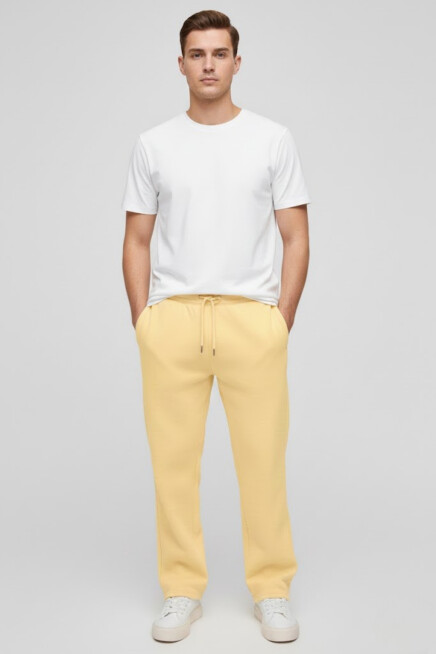 Erkek İçi Polarlı 3 iplik Kalın Eşofman Altı SPR25EA95