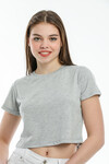 Crop Örme T-Shirt spr21y13